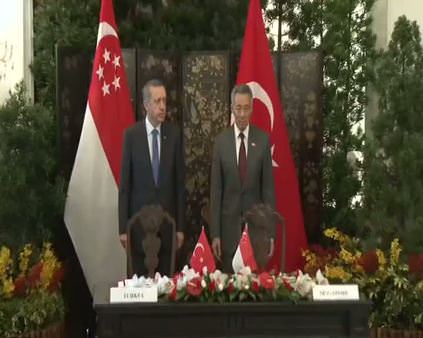 Başbakan Erdoğan Singapur'da