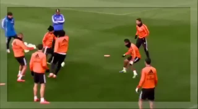 Ronaldo antrenmanda da Ronaldo