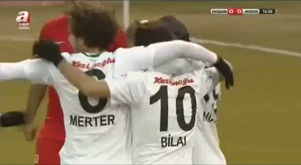 Eskişehirspor: 0 - Akhisar Belediyespor: 1