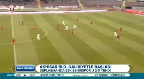 Eskişehirspor: 0 - Akhisar Belediyespor: 2 (Özet)