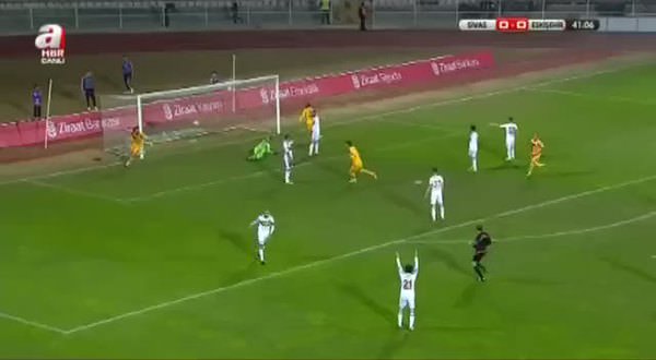 Sivasspor 0 - Eskişehirspor 1
