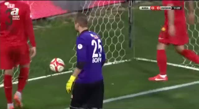 Bursaspor: 1 - Eskişehirspor: 0