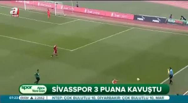Sivasspor: 2 - Akhisar Belediyespor: 1 (Özet)