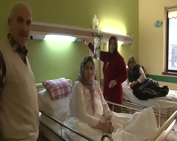 Hastanın karnından 57 kiloluk kitle çıktı