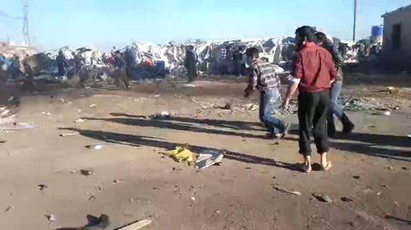 Türkiye Suriye sınırında patlama