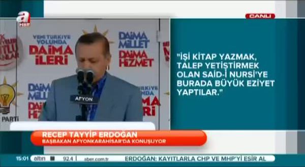 Erdoğan'dan tarihi belge