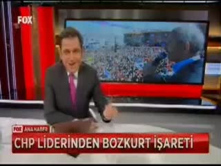 Kılıçdaroğlu bozkurt işareti yaptı