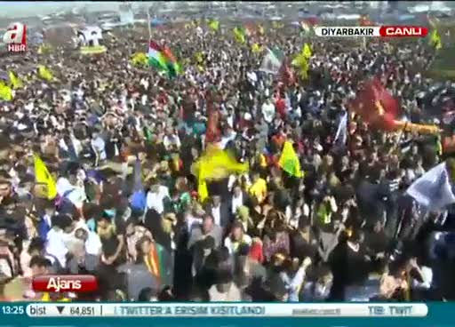 Abdullah Öcalan'ın mektubu Diyarbakır'da okundu