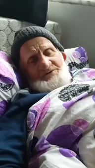 90 yaşındaki Mahmut dedenin Erdoğan sevgisi