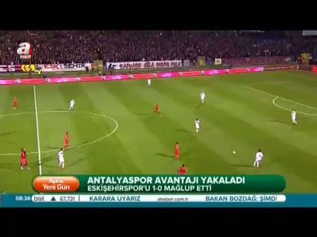 Eskişehirspor: 0 - MP Antalyaspor: 1 (Özet)