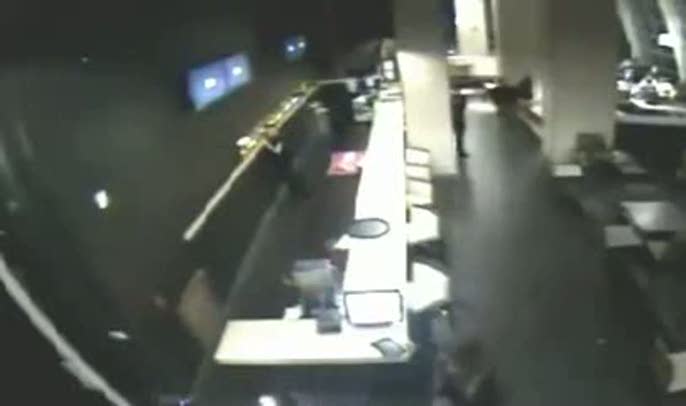 Şili'deki deprem kameraya böyle yansıdı