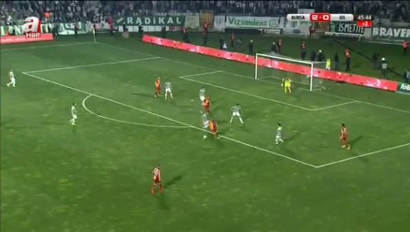 Bursaspor: 2 - Galatasaray: 1