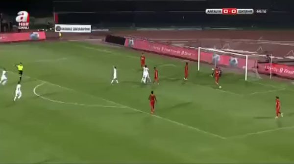 MP Antalyaspor: 1 - Eskişehirspor: 0
