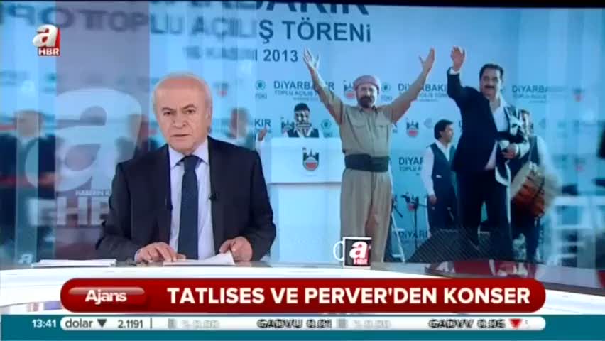 Şivan Perwer İbrahim Tatlıses ile konser verdi