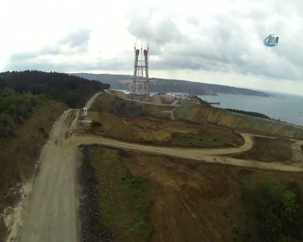 3. Köprü havadan böyle görüntülendi