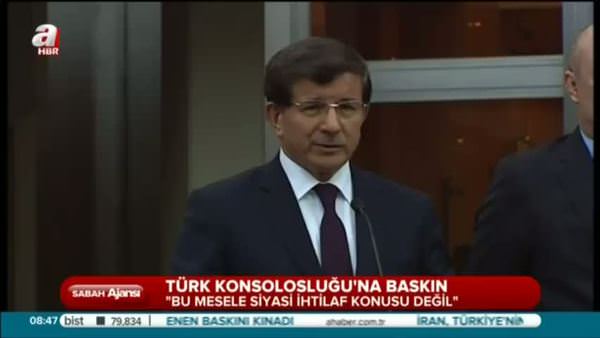 Davutoğlu Musul rehineleri hakkında konuştu