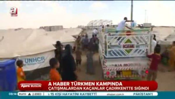 A Haber Türkmen kampında
