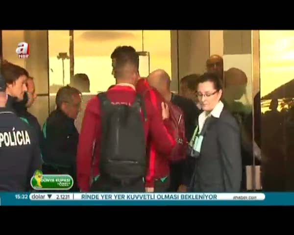 Ronaldo taksiye bindi