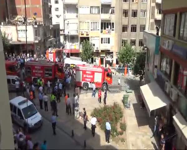 Denizli'de patlama 1 kişi öldü