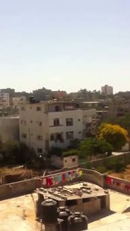 İsrail'in vurduğu ev böyle yıkıldı
