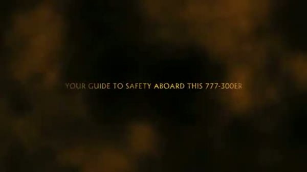 Hobbit'li uçuş güvenliği videosu