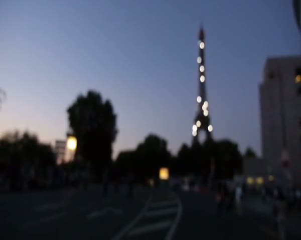 Eyfel Kulesi’nde havai fişek gösterisi