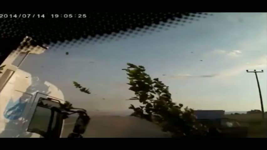 Sakarya'da kazalar böyle görüntülendi