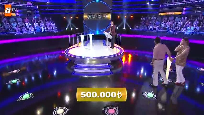 7'de 7 yarışmasında hıçkırarak ağladı