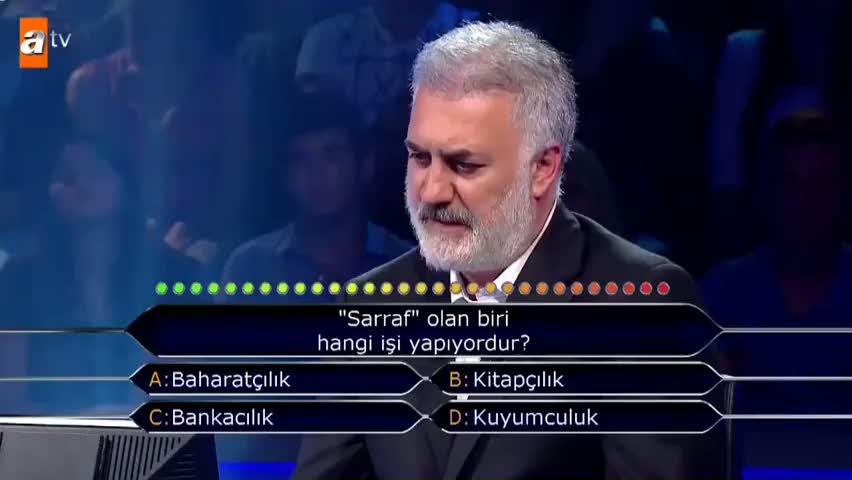 Yarışmacı sahafla sarrafı karıştırınca...