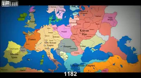 Son bin yılda dünya haritası böyle şekillendi