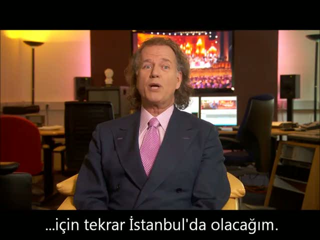 André Rieu Türkiye'ye geliyor