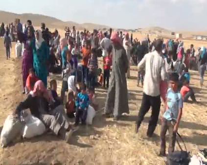 Suriye Kürtleri sınıra dayandı