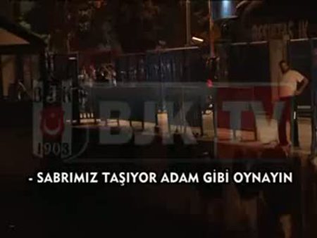 Beşiktaş - Bursaspor maçı sonrası yaşananlar