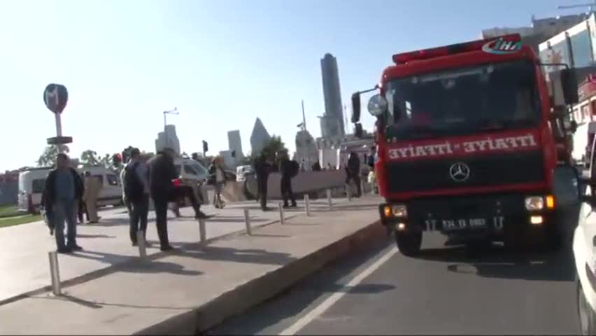 İstanbul metrosunda feci kaza