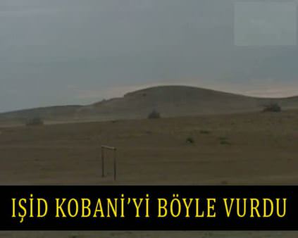 IŞİD tankları Kobani'yi vurdu