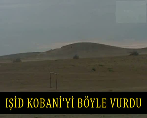 IŞİD Kobani'yi tanklarla vurdu