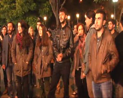 Eskişehir'de Kobani için eylem düzenlendi