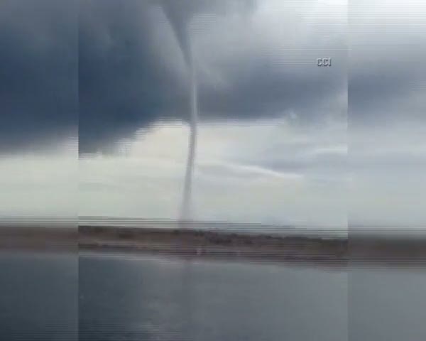 Çanakkale’de korkutan hortum