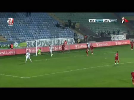 Ç. Rizespor: 4 - Trabzon Akçaabat: 1
