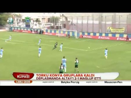 Altay: 1 - Torku Konyaspor: 2 (Özet)