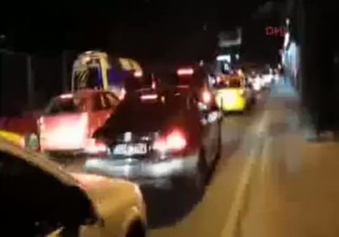 İstanbul Şişli'de bahşiş terörü kamerada