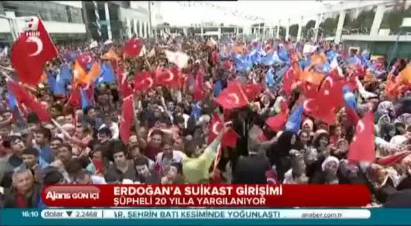 Erdoğan'a suikast girişimi