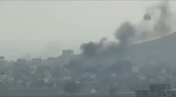Kobani'de IŞİD mevzileri bombalandı