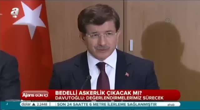 Başbakan'dan ''bedelli askerlik'' açıklaması