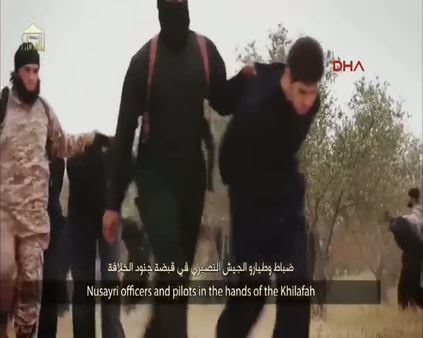 IŞİD esirleri toplu şekilde infaz etti