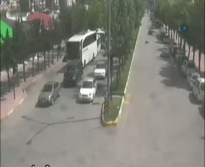 Erzurum'da araçların yayaları çarptığı kazalar