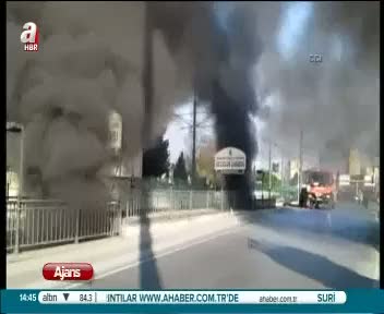 Fatih'teki Topkapı alt geçidinde yangın çıktı