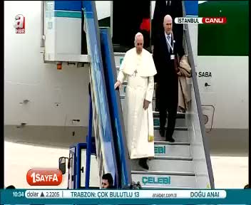 Papa Franciscus İstanbul'da