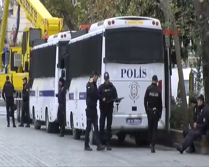 Sultanahmet'te güvenlik önlemleri alındı