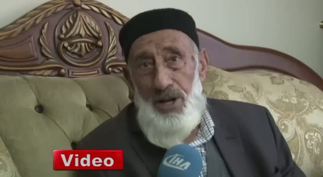 Başbakan'ın elini öptüğü dede konuştu